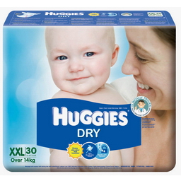 Bỉm dán Huggies Dry - XXL30