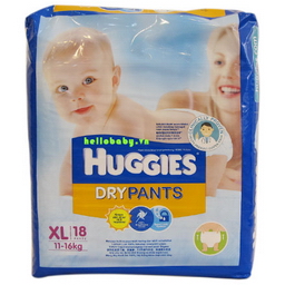 Bỉm quần Huggies Dry Pants - XL18