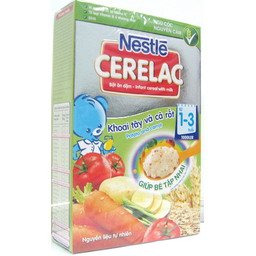 Bột ăn dặm Nestle khoai tây và cà rốt (200gr)