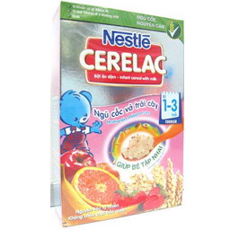 Bột ăn dặm Nestle ngũ cốc và trái cây (200gr)