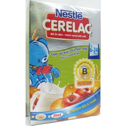Bột ăn dặm Nestle gạo và trái cây hỗn hợp (200gr)